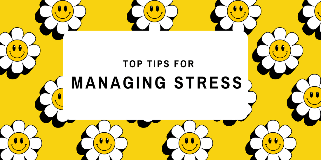 Cover photo of blog article: Top tips for managing stress with Lalachill