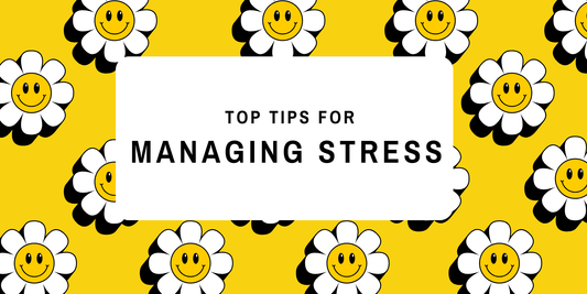 Cover photo of blog article: Top tips for managing stress with Lalachill