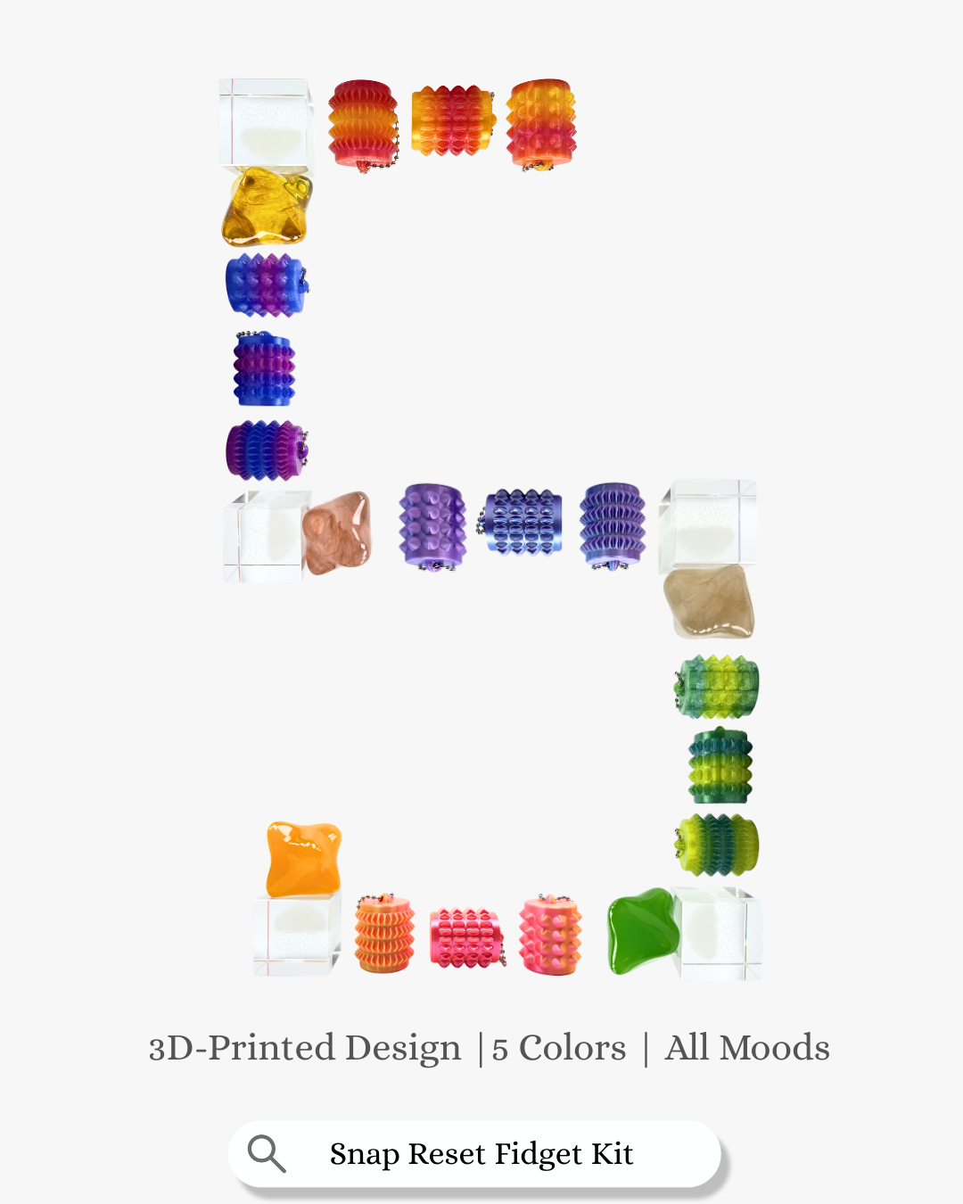 Lalachill Snap Reset Fidget Kit