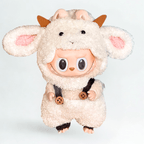 Labubu 17cm Doll Clothes – Snowy Lamb Basic Set(Clothes Only, Doll Not Included)