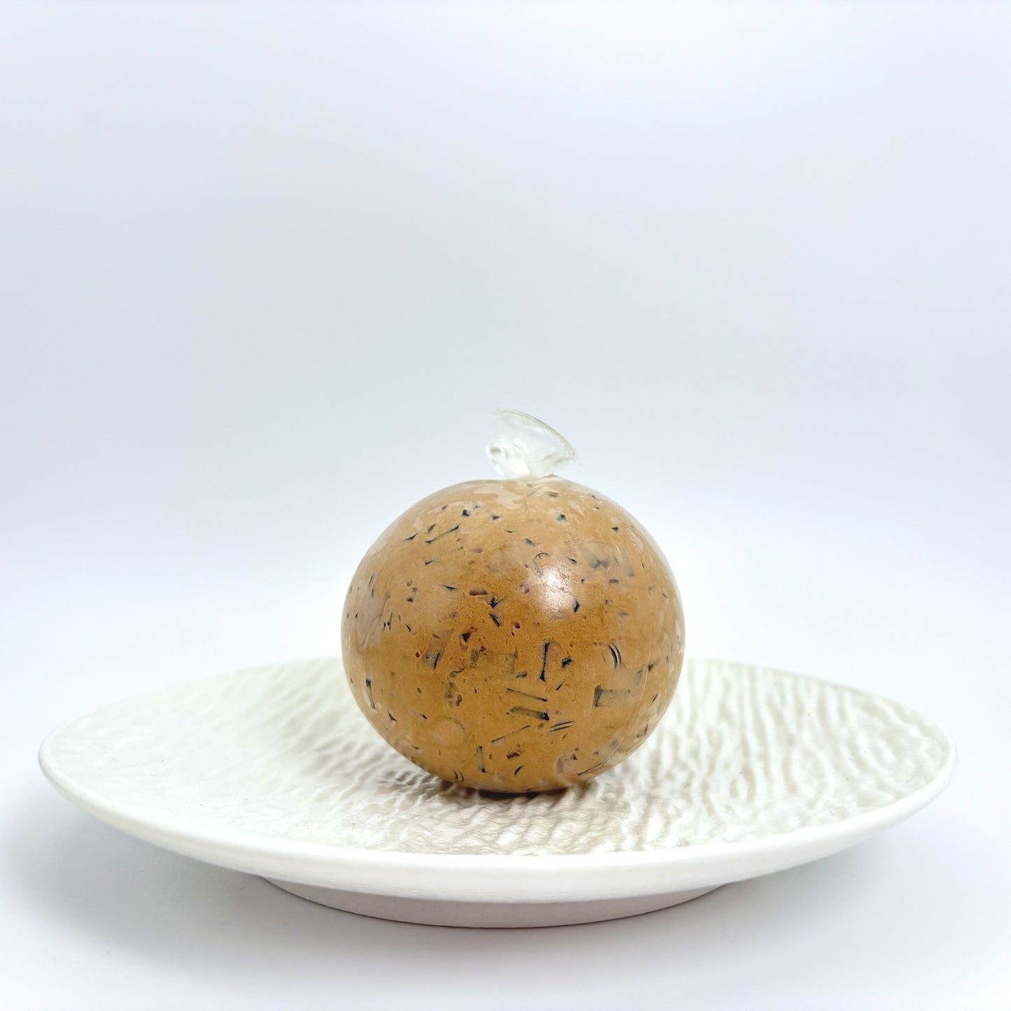 Lalachill Bubble tea asmr stress ball in milky brown.