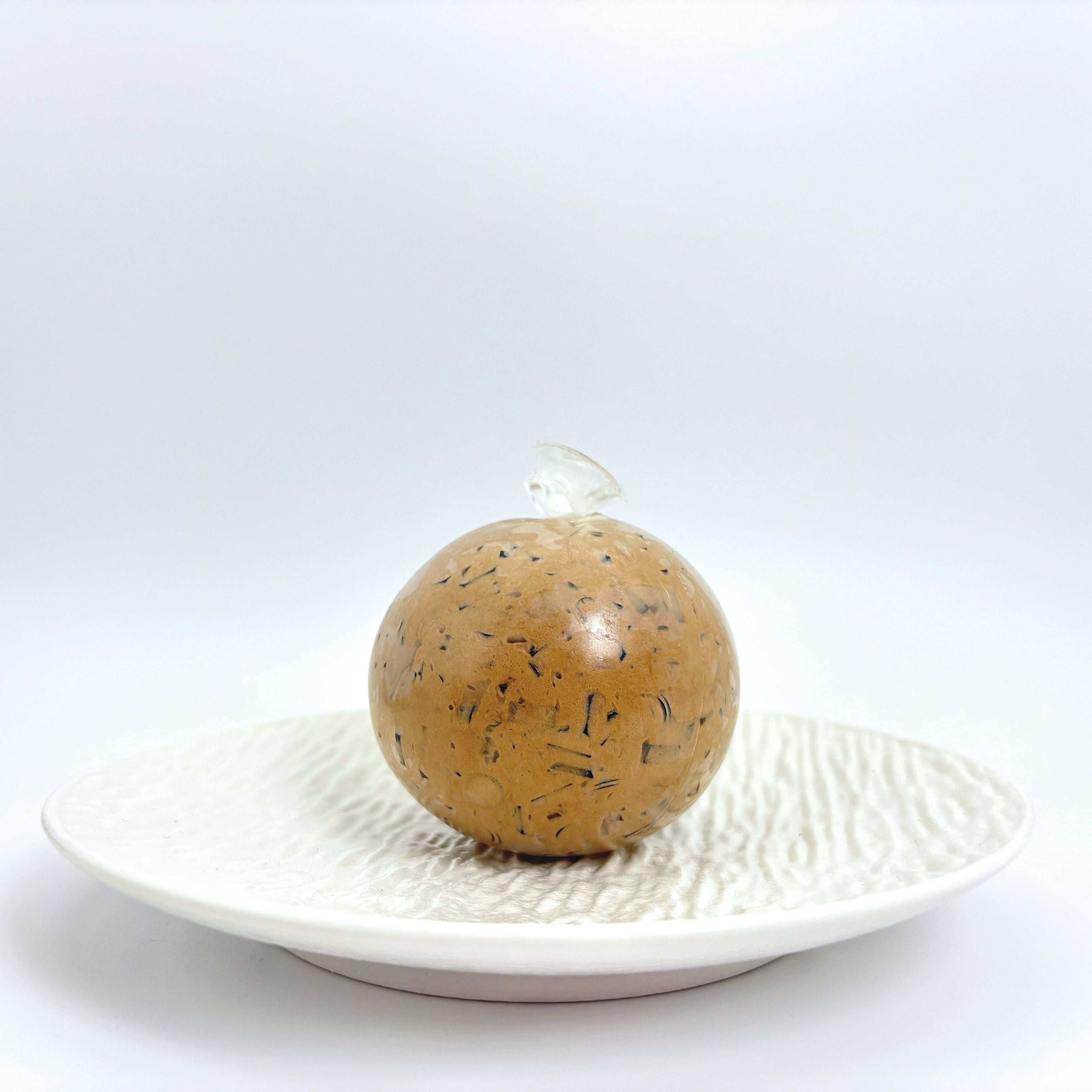 Lalachill Bubble tea asmr stress ball in milky brown.