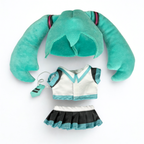 Labubu 10cm Doll Clothes –Miku Idol Full set(Clothes Only, Doll Not Included)
