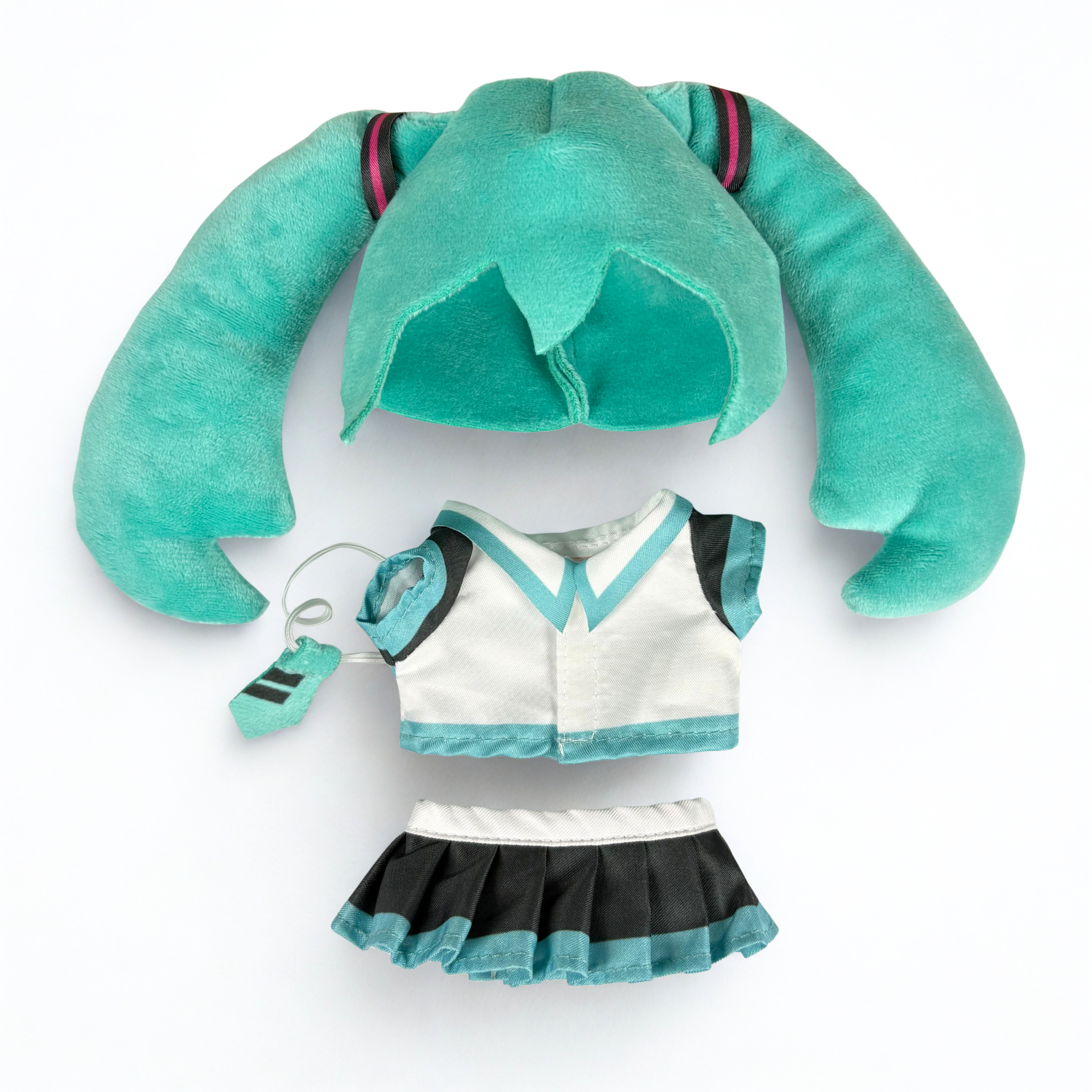 Labubu 10cm Doll Clothes –Miku Idol Full set(Clothes Only, Doll Not Included)