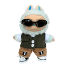 Labubu 17cm Doll Clothes –Forest Scout Full Set (Clothes Only, Doll Not Included)