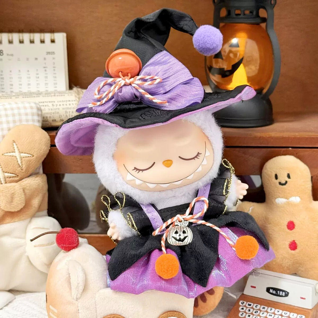 17cm Labubu Clothes–Little Witch Full Set (clothes Only, Doll Not Included)