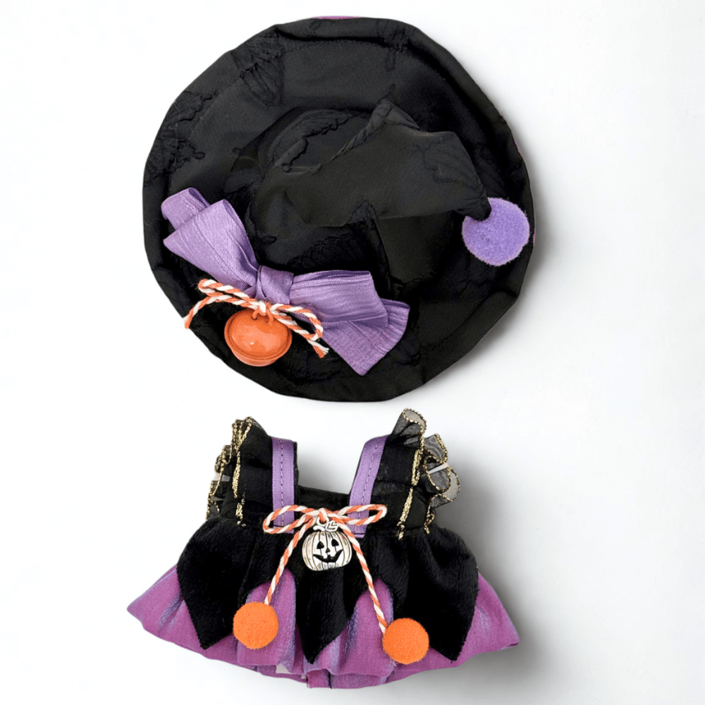 17cm Labubu Clothes–Little Witch Full Set (clothes Only, Doll Not Included)