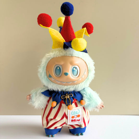 17cm Labubu Clothes –Parade Star Basic Set (clothes Only, Doll Not Included)