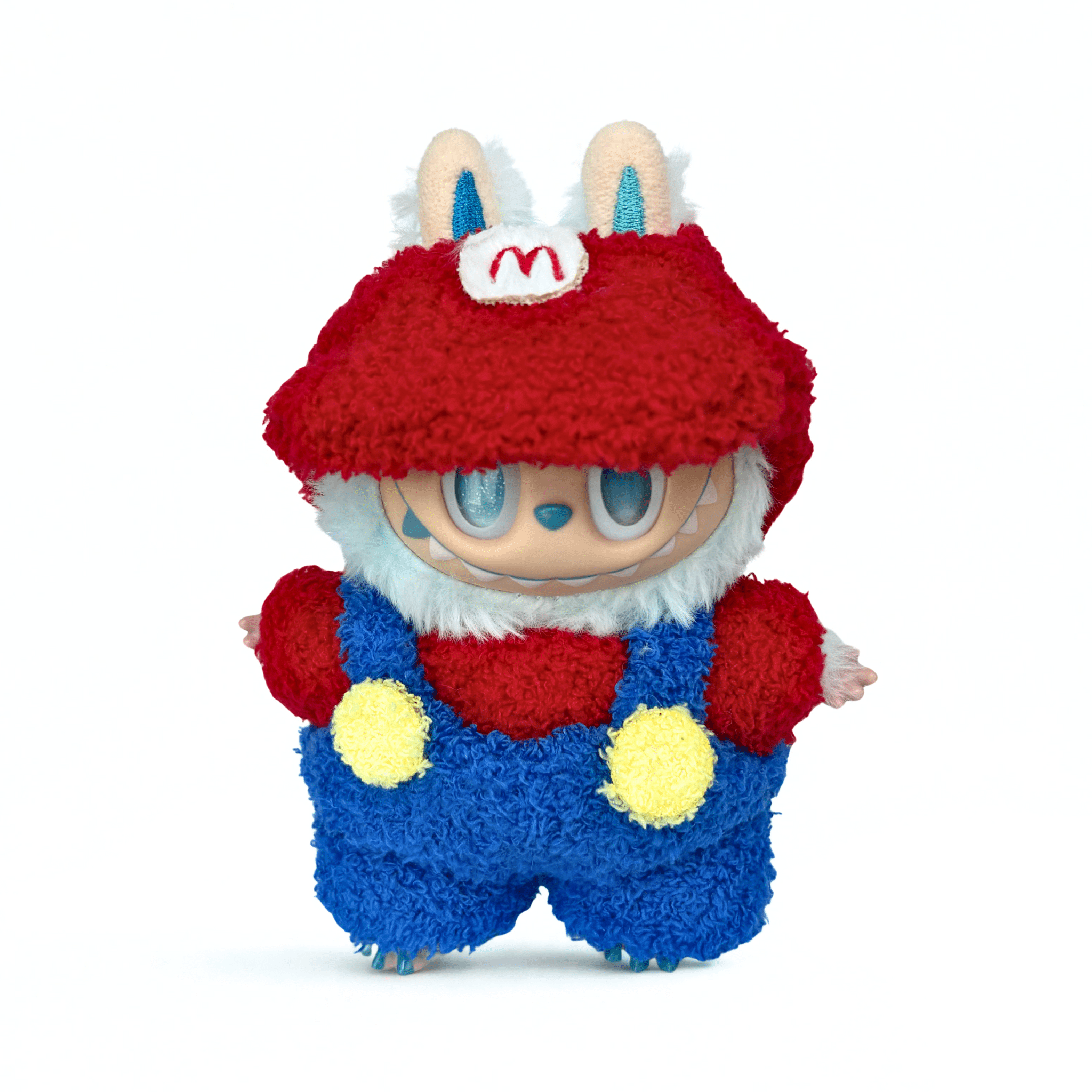 Labubu 17cm Doll Clothes –Pixel Hero Set (Clothes Only, Doll Not Included)