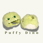 Labubu 17cm Doll Clothes –  Puffy Dino Full Set(Clothes Only, Doll Not Included)