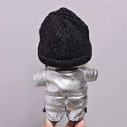 17cm Labubu Clothes- Silver Chill premium Full Set (clothes Only, Doll Not Included)
