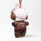 17cm Labubu Clothes –Vintage Pilot Premium Full Set (clothes Only, Doll Not Included)