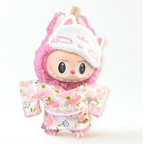 Labubu 10cm Doll Clothes – Kimono Spirit Full set(Clothes Only, Doll Not Included)