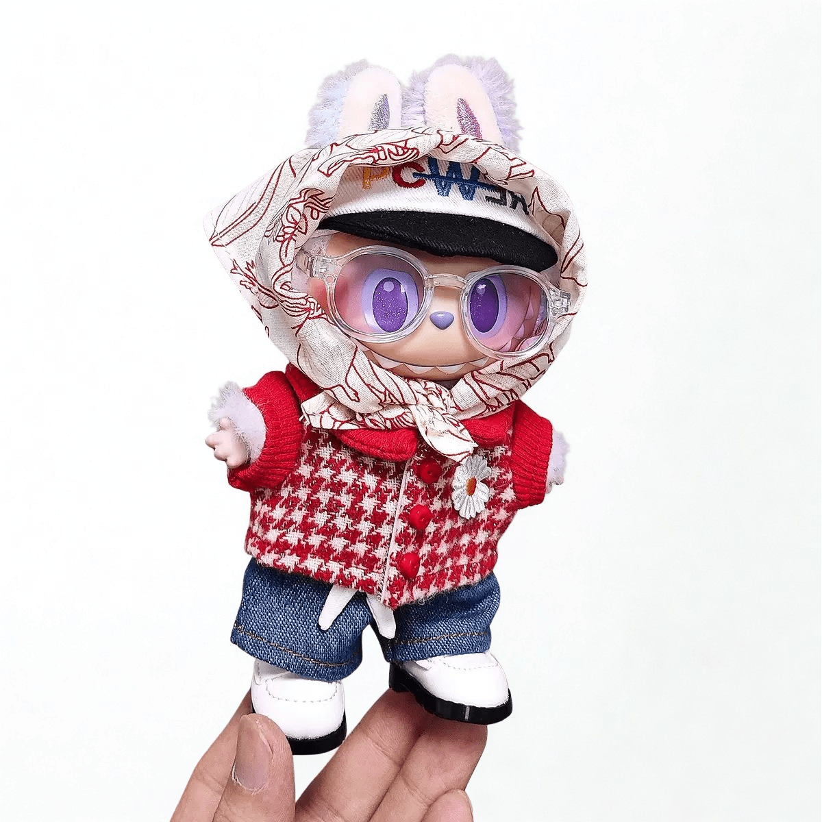 17cm Labubu Clothes- Stage Icon premium Set (clothes Only, Doll Not Included)