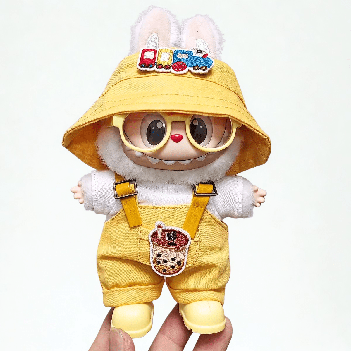 17cm Labubu Clothes–Sunny Day Full Set (clothes Only, Doll Not Included)