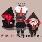 17cm Labubu Clothes –Wizard Apprentice premium Set (clothes Only, Doll Not Included)