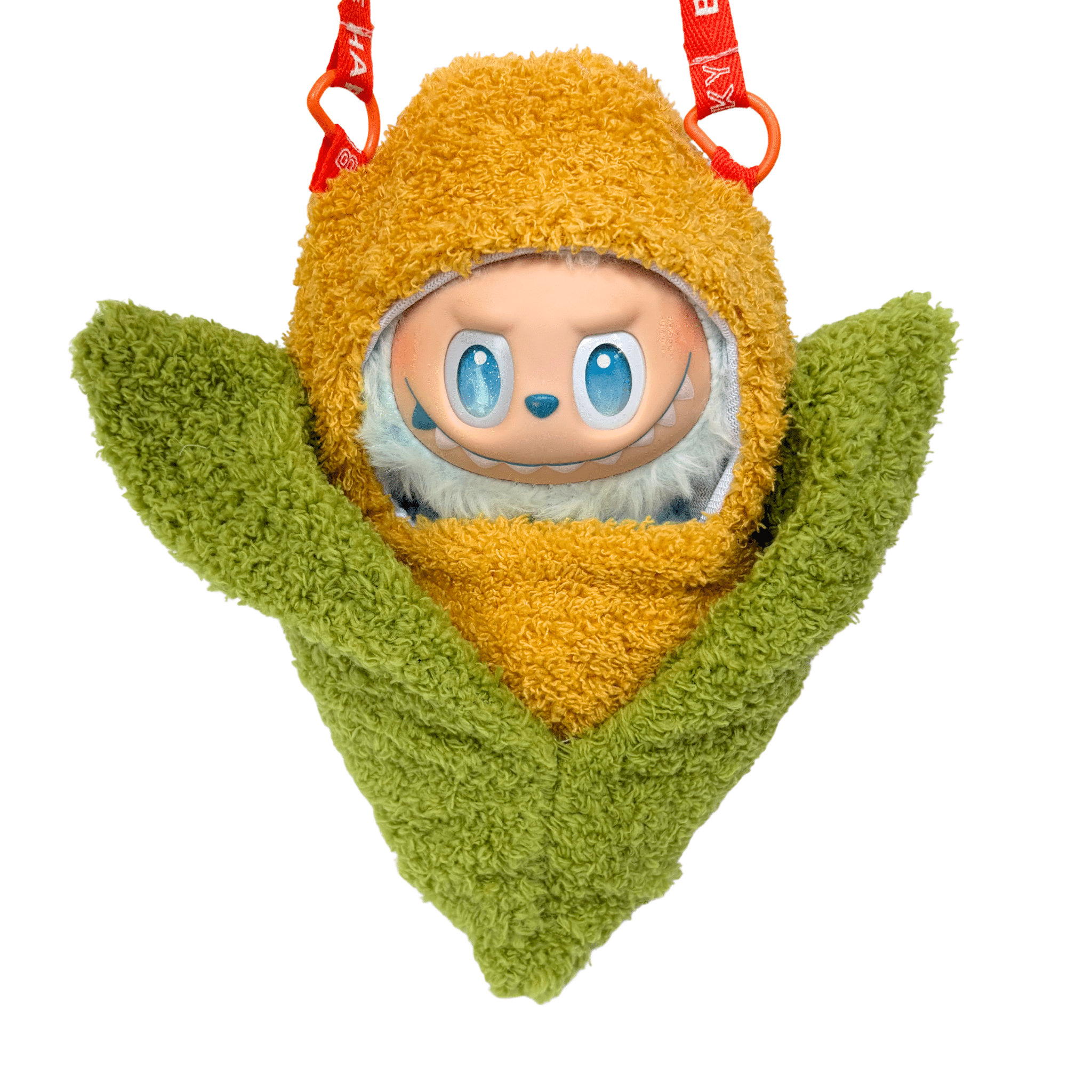 Labubu 17cm Doll Clothes –Corn Hug Bag (Bag Only, Doll Not Included)