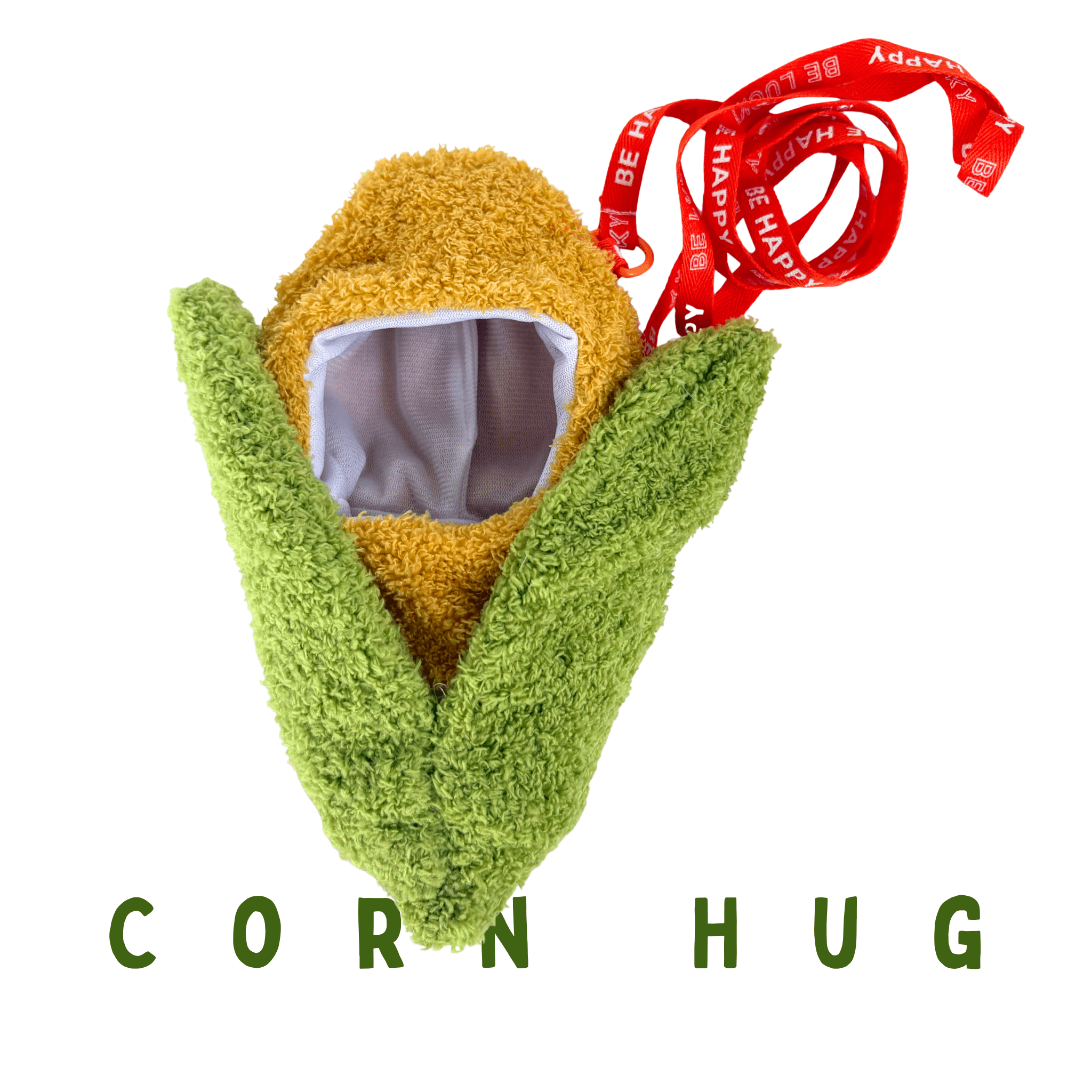 Labubu 17cm Doll Clothes –Corn Hug Bag (Bag Only, Doll Not Included)