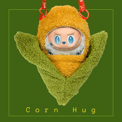 Labubu 17cm Doll Clothes –Corn Hug Bag (Bag Only, Doll Not Included)