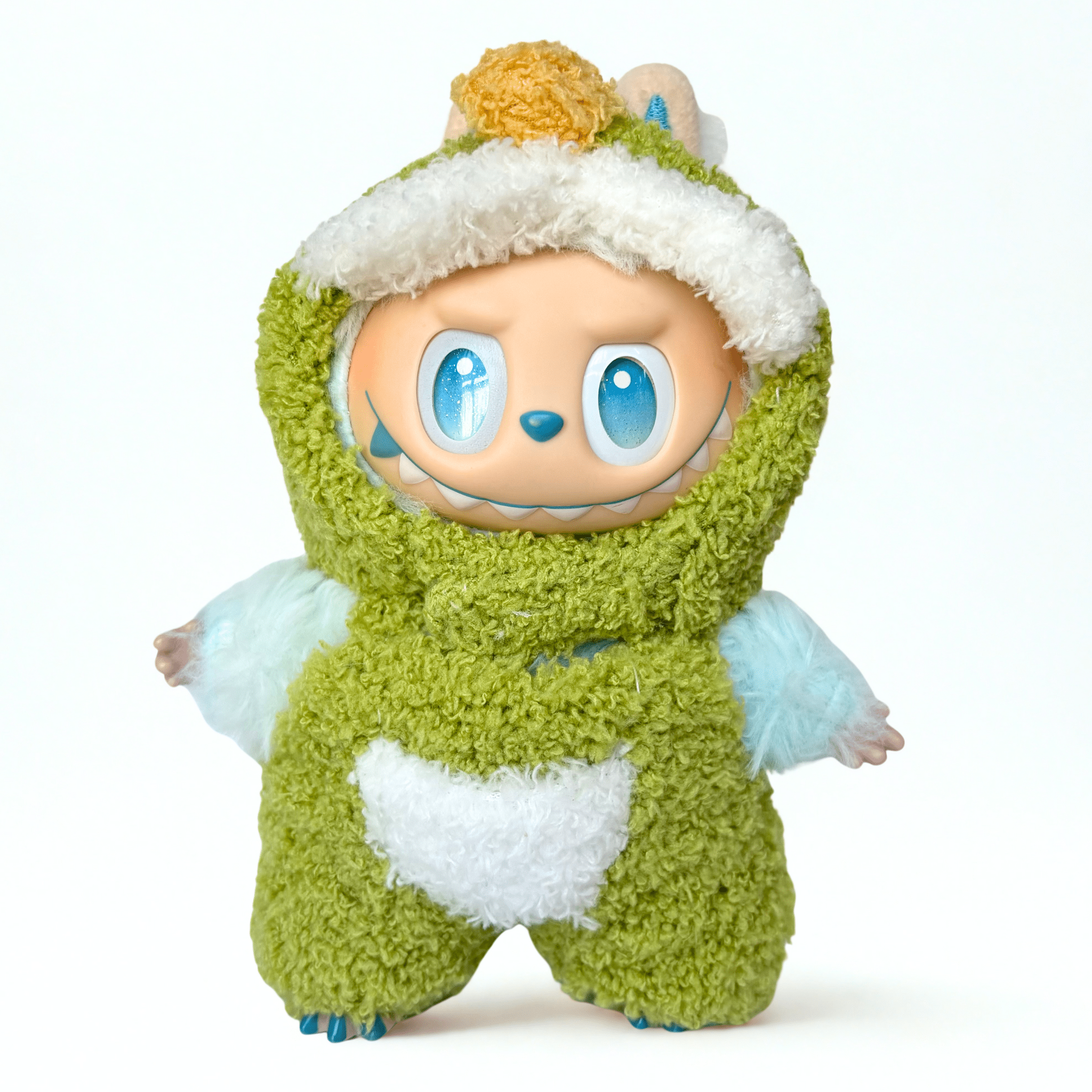 Labubu 17cm Doll Clothes –  Dino Baby Full Set(Clothes Only, Doll Not Included)