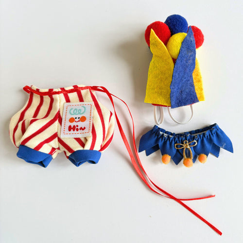 17cm Labubu Clothes –Parade Star Basic Set (clothes Only, Doll Not Included)