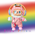 17cm Labubu Clothes –Pink Prism Full Set (Clothes Only, Doll Not Included)