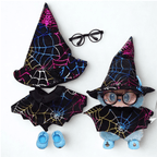 17cm Labubu Clothes- Spooky Night Full Set (clothes Only, Doll Not Included)