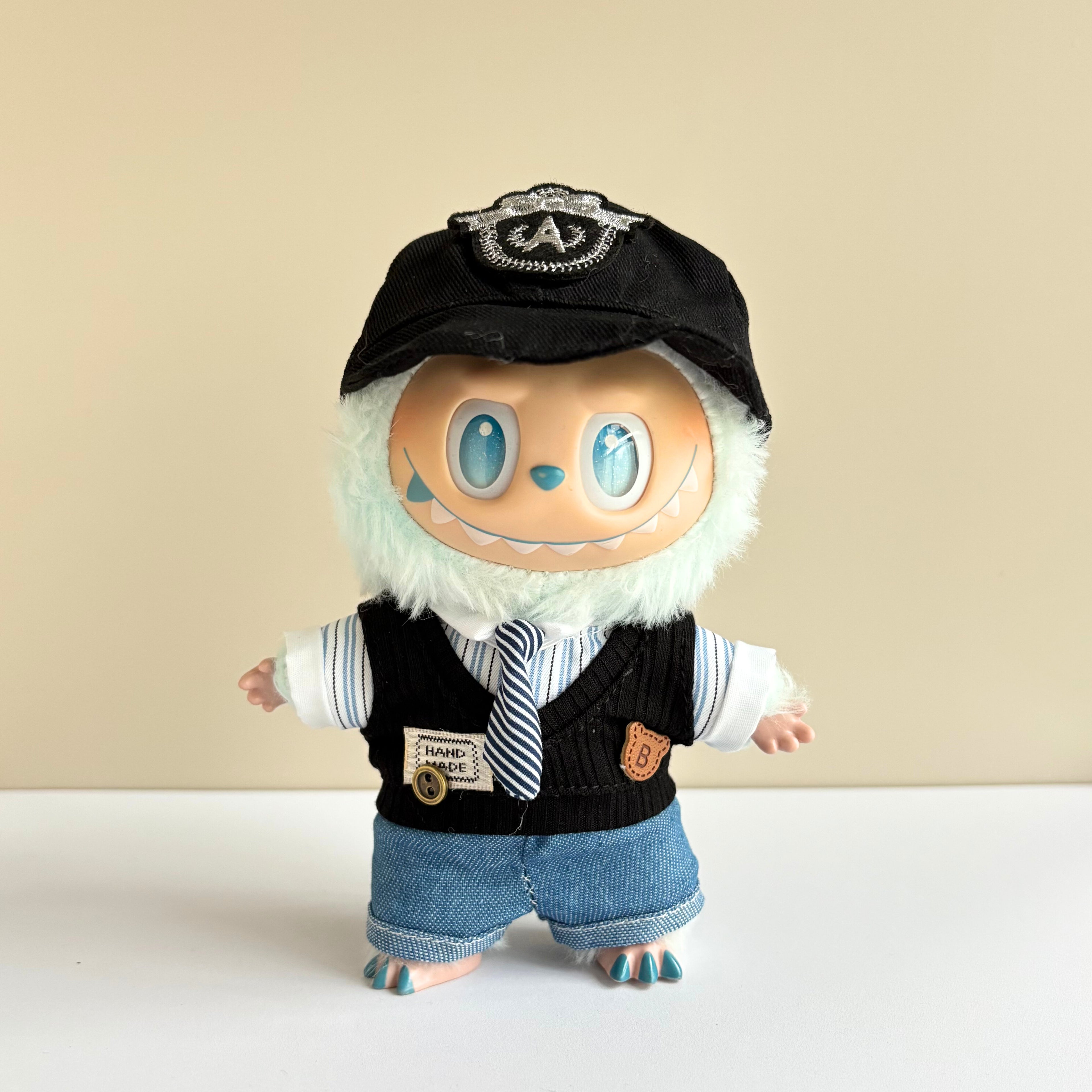 17cm Labubu Clothes –Sea Breeze Full Set (clothes Only, Doll Not Included)