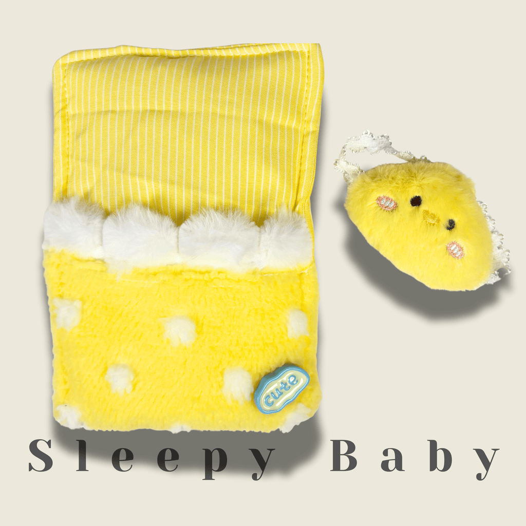 Labubu 17cm Doll Clothes –  Sleepy Baby Full Set(Clothes Only, Doll Not Included)