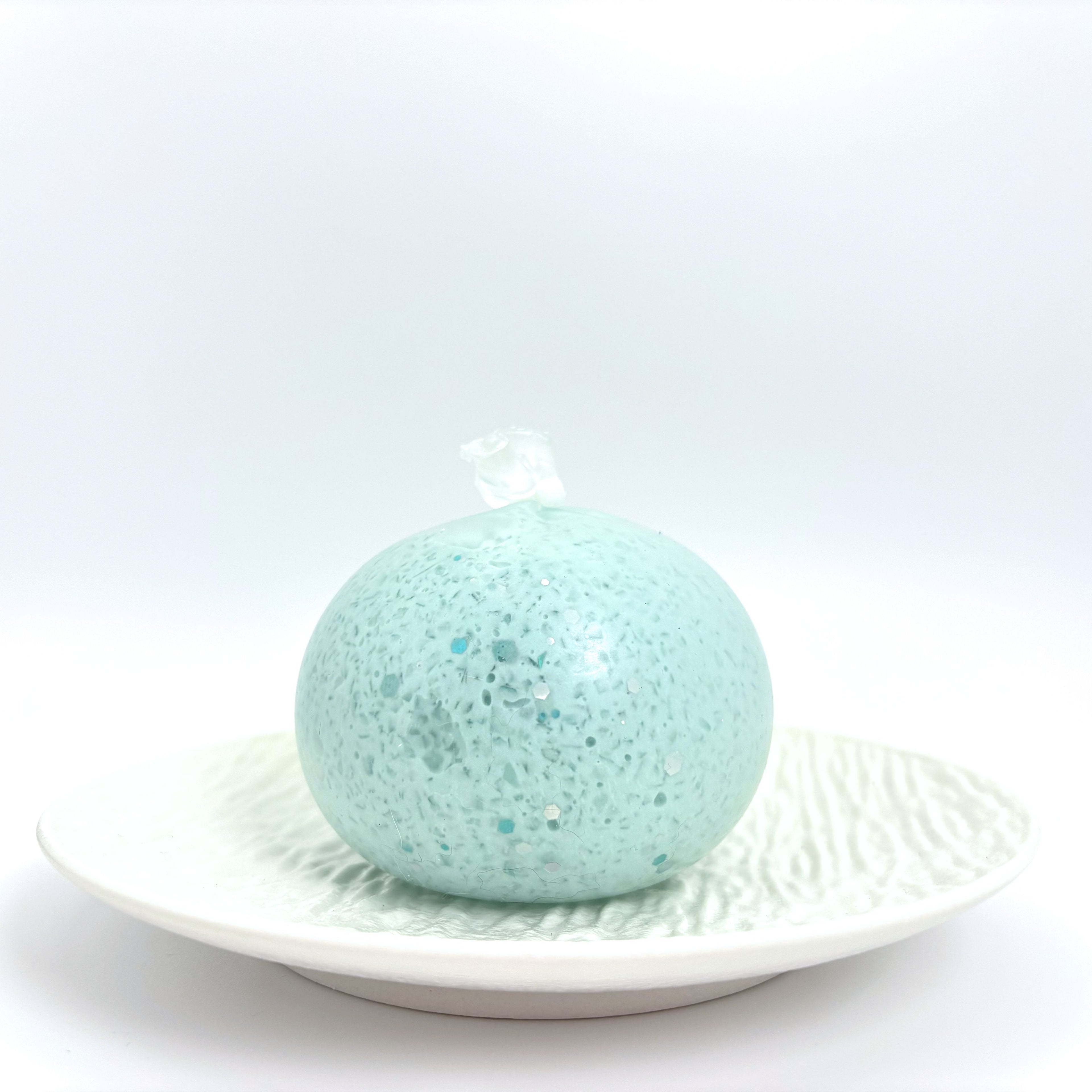 Front view of Lalachill's Mint Smoothie ASMR stress ball.