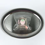 Front view of Lalachill’s Strawberry Ice Cube Squishy, featuring a cute strawberry ice cube design in soft silicone