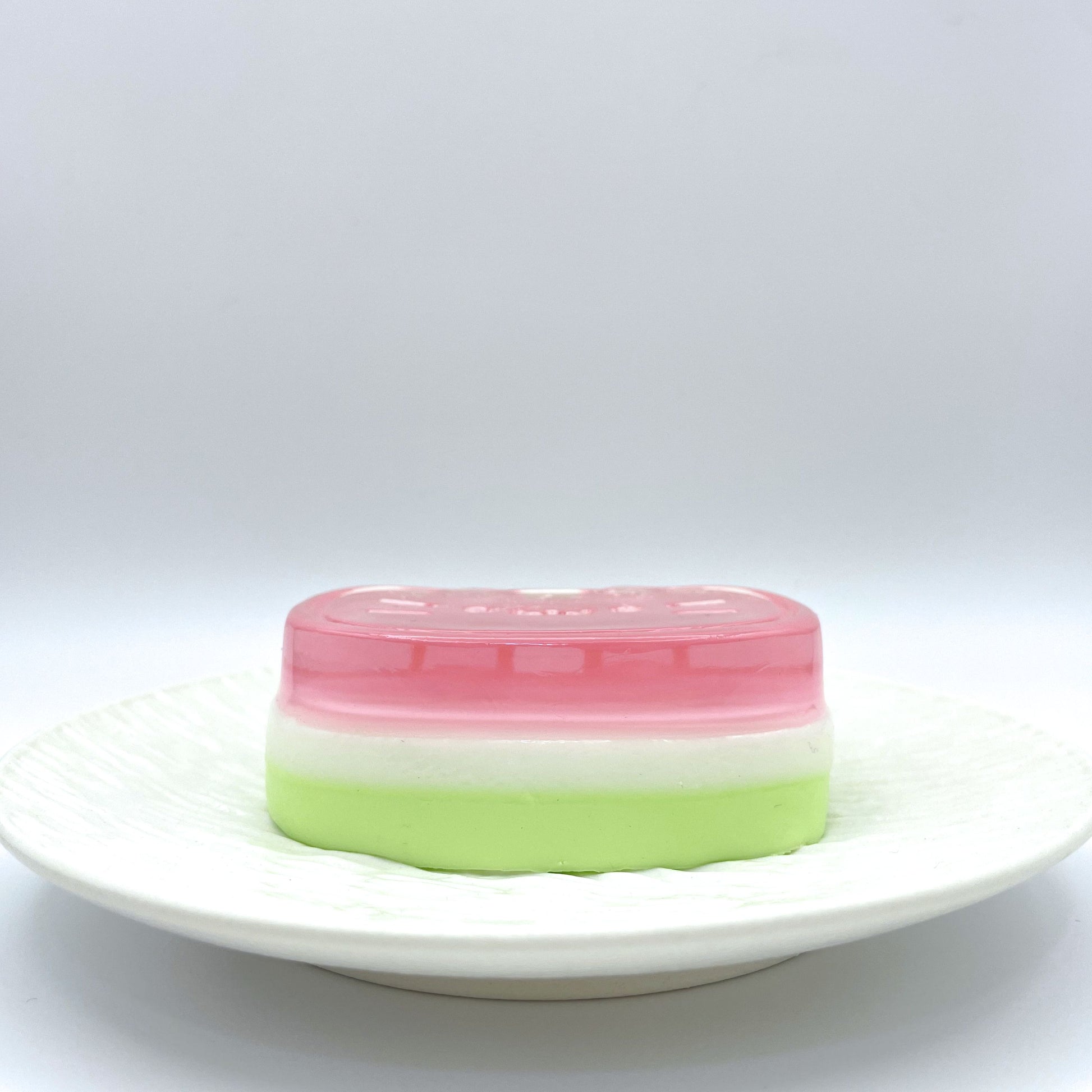 Lalachill Watermelon Cat Squishy, a cute and vibrant squishy toy designed for stress relief.