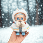 17cm Labubu Clothes- Christmas Friends Full Set (clothes Only, Doll Not Included)