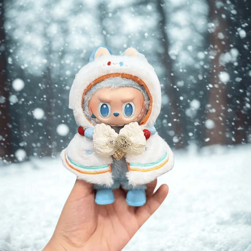 17cm Labubu Clothes- Christmas Friends Full Set (clothes Only, Doll Not Included)