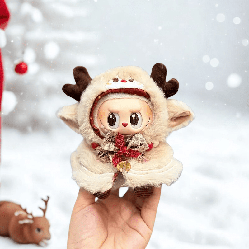 17cm Labubu Clothes- Christmas Friends Full Set (clothes Only, Doll Not Included)