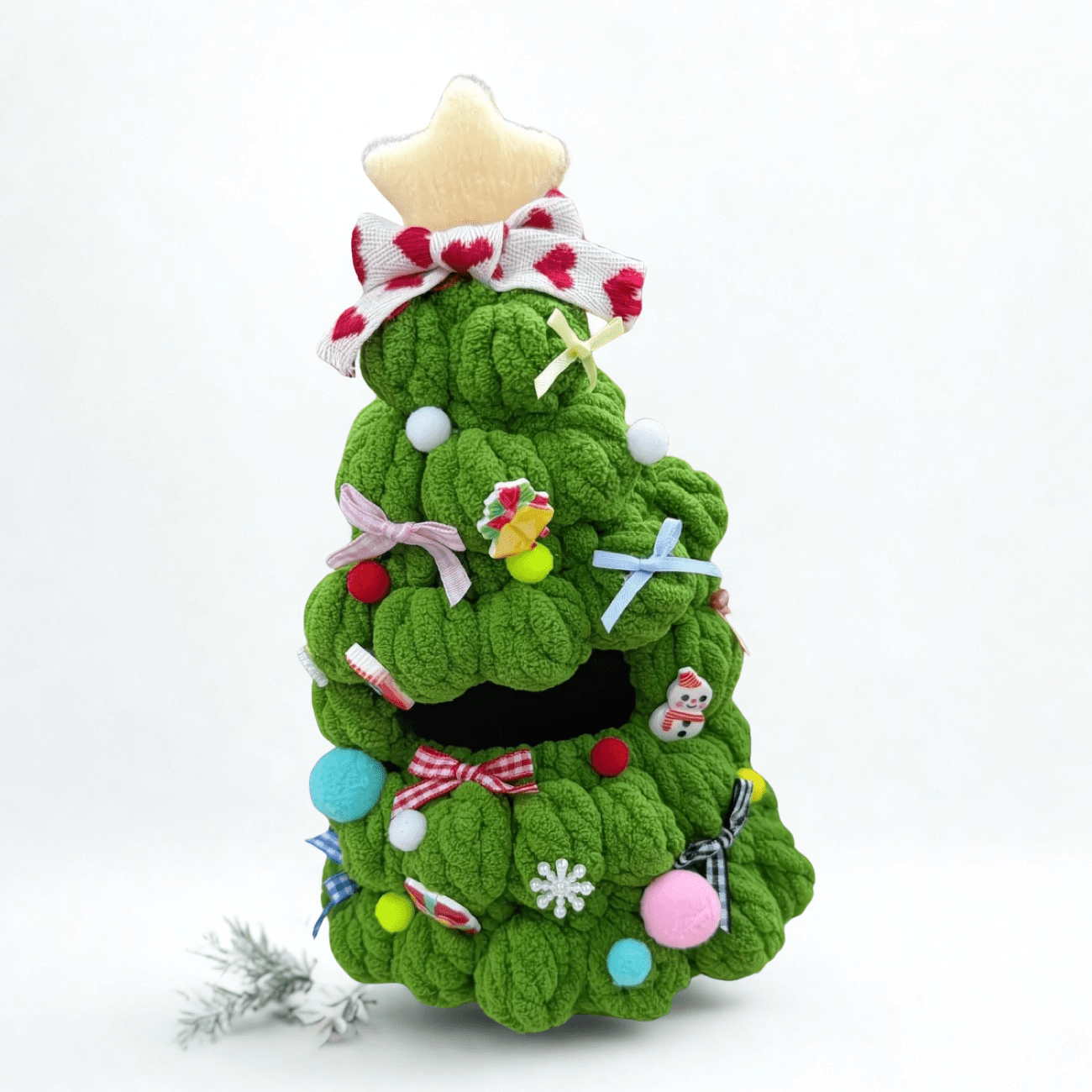 17cm Labubu Clothes- Christmas tree suit (clothes Only, Doll Not Included)