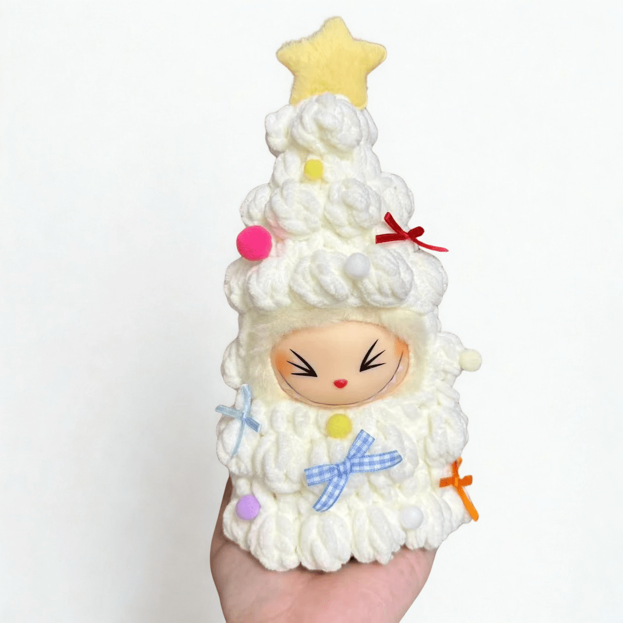 17cm Labubu Clothes- Christmas tree suit (clothes Only, Doll Not Included)