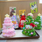 17cm Labubu Clothes- Christmas tree suit (clothes Only, Doll Not Included)