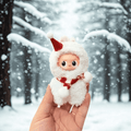 10cm Labubu Clothes- Mini Christmas Crew Full Set (clothes Only, Doll Not Included)