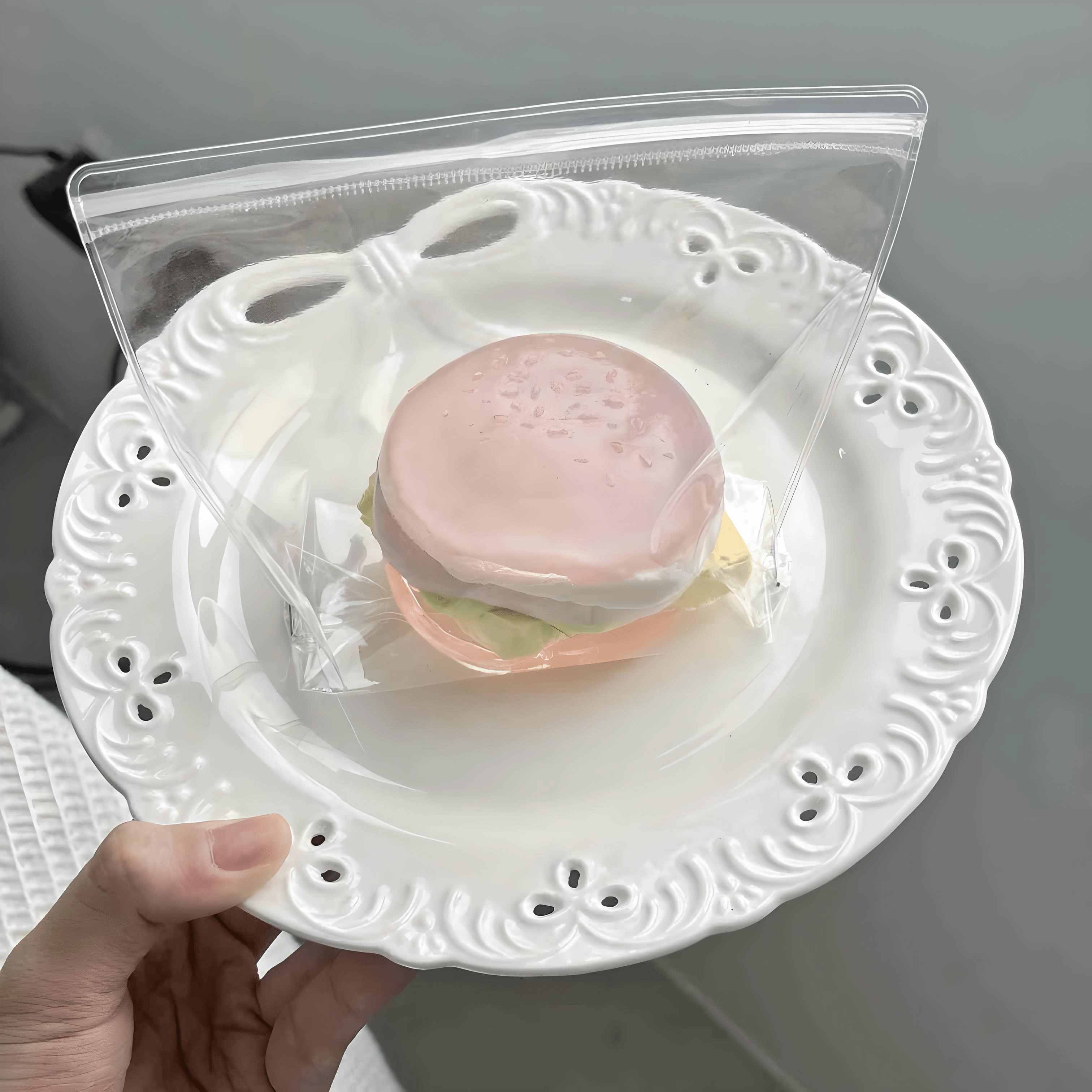 Not A Burger Taba Squishy - LalaChill Squishy Official