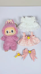 Labubu 17cm Doll Clothes – Magical Sakura Full Set(Clothes Only, Doll Not Included)